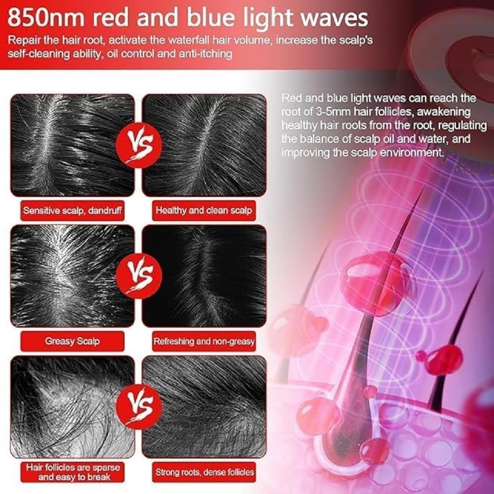 Multi-Functional Scalp Massage Comb - Healthy Hair Growth Tool