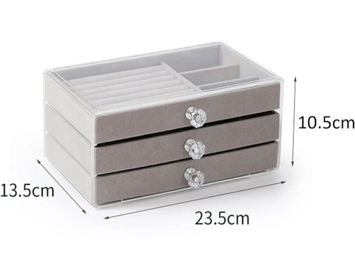 3layer jewelry organizer