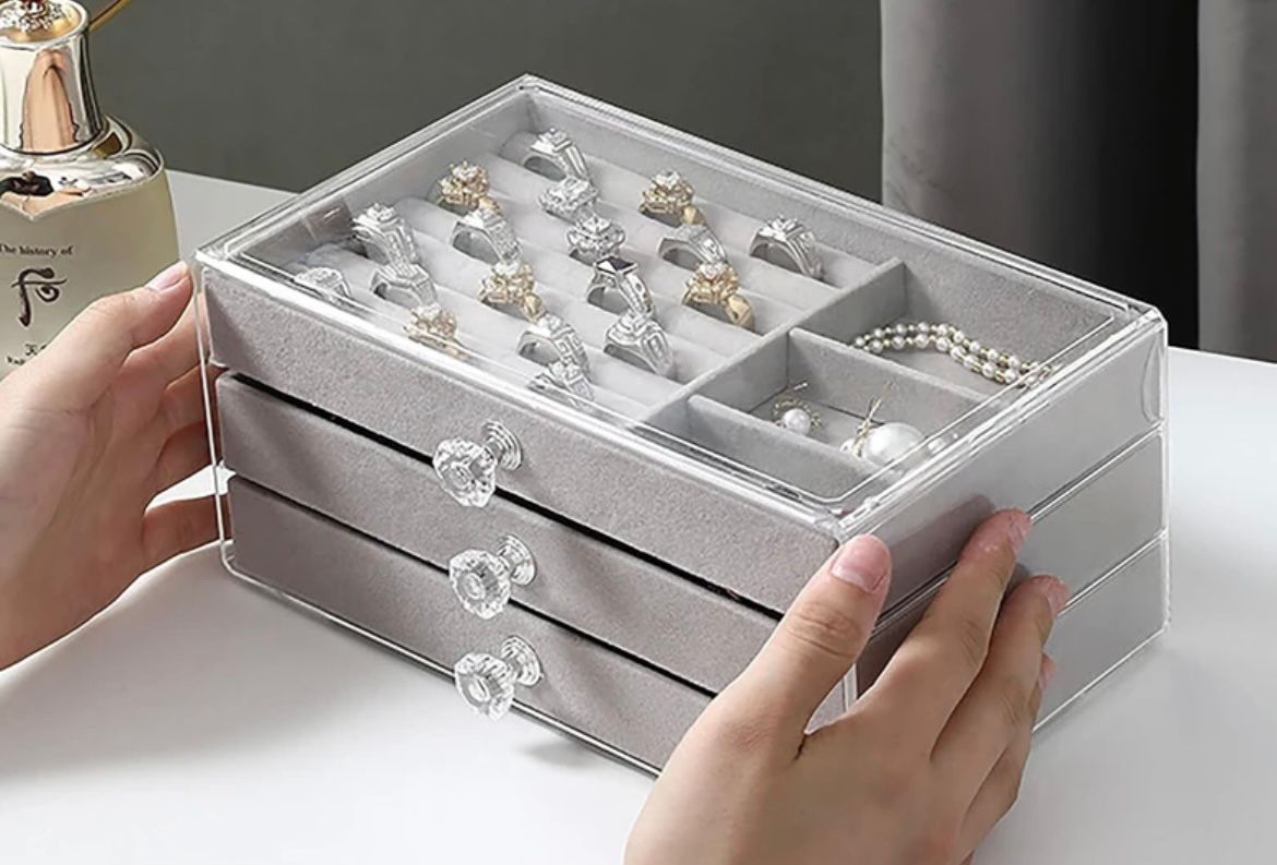 3layer jewelry organizer